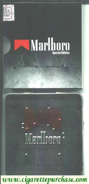 Marlboro Special Edition red TIN PACK cigarettes